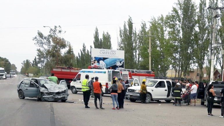 Un nene resultó gravemente herido en un brutal accidente