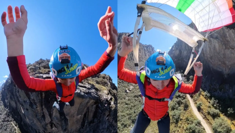 Era ingeniera&nbsp; y debutó en televisión en El Hormiguero con un salto colgada de una grúa a 60 metros.