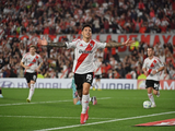 Driussi abrió el marcador para River.
