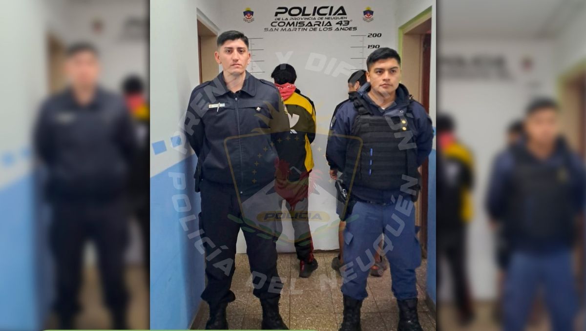 Ladrones fueron descubiertos in fraganti cuando robaban en la obra de un polideportivo