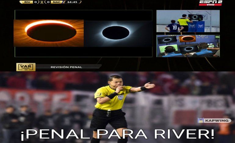 El eclipse aumentó las gastadas y los memes.