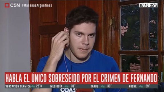 Ventura: Creo que me incriminaron por maldad