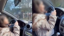 El padre de la menor registró toda la secuencia.&nbsp;