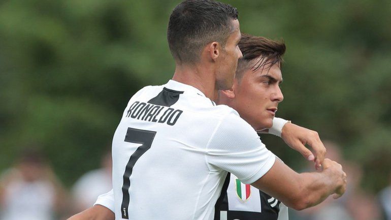 Cristiano y Paulo comienzan a entenderse a puro gol en Juventus