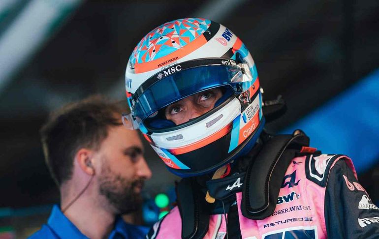 Franco Colapinto brilló en el GP de Miami.