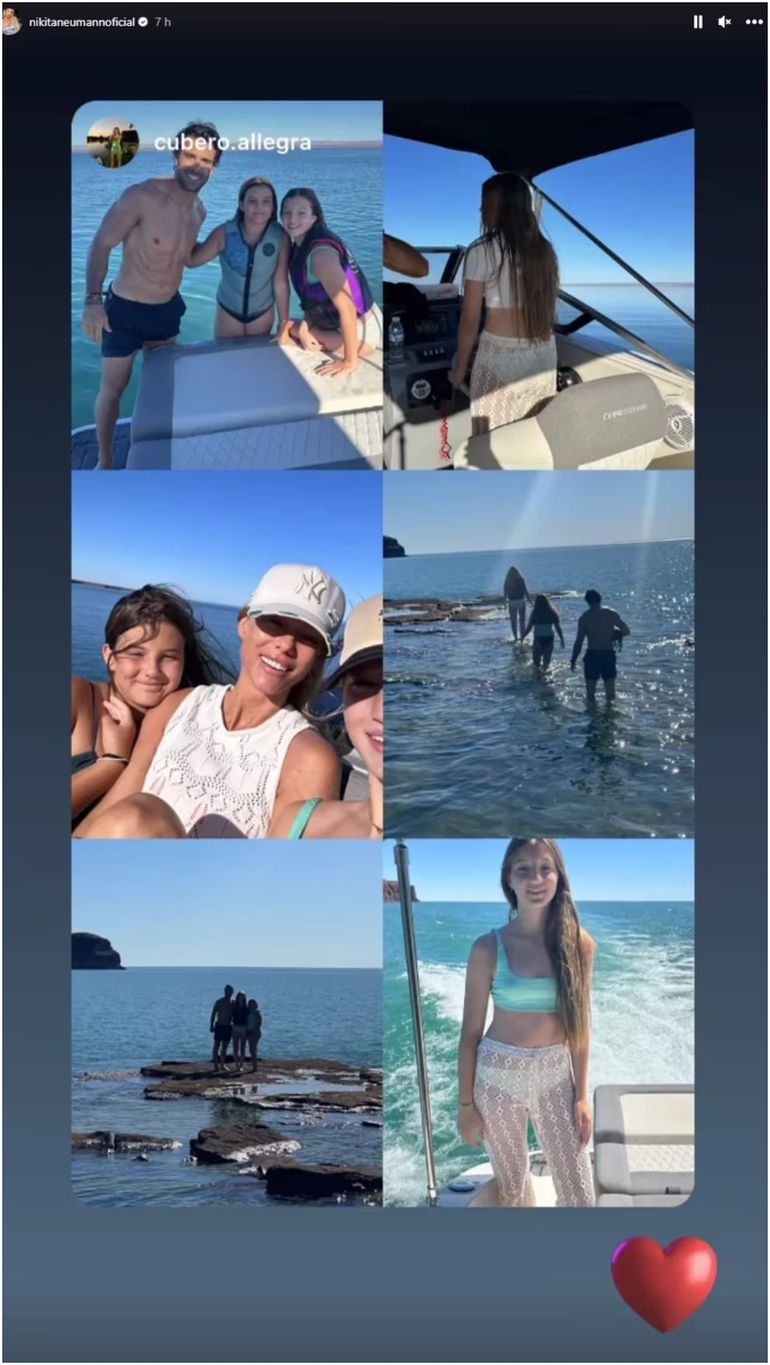 Nicole Neumann disfruta en Neuquén Nicole Neumann disfruta en Neuquén