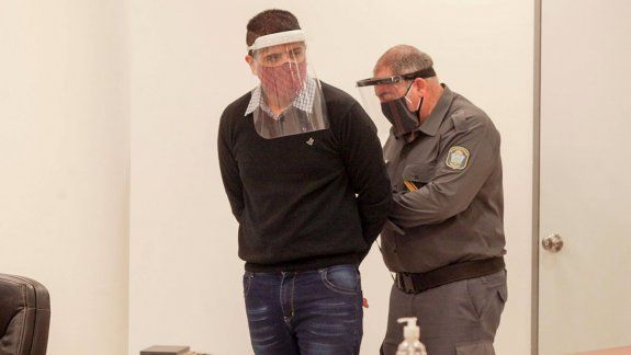 Orlando Marangel Ademar durante el juicio.