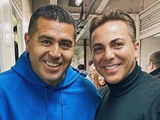 El blooper de Cristian Castro con Riquelme que lo hinchas no dejaron pasar