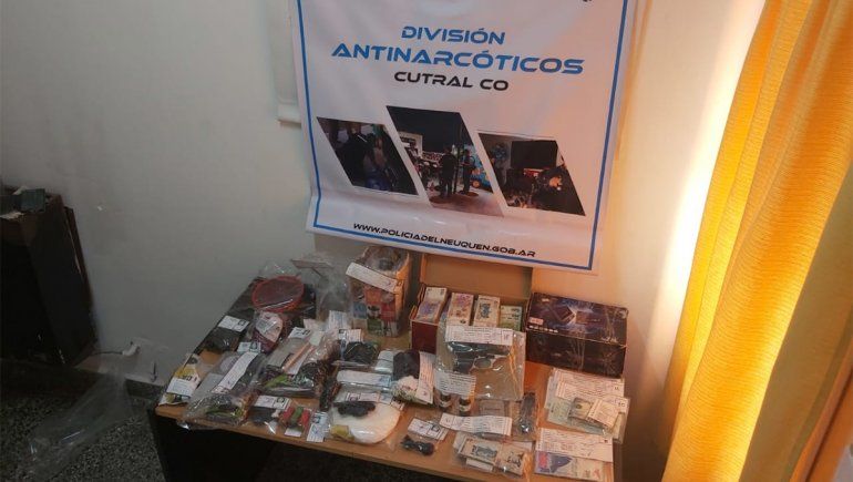 Secuestraron 300 gramos de cocaína al allanar un búnker narco en Cutral Co