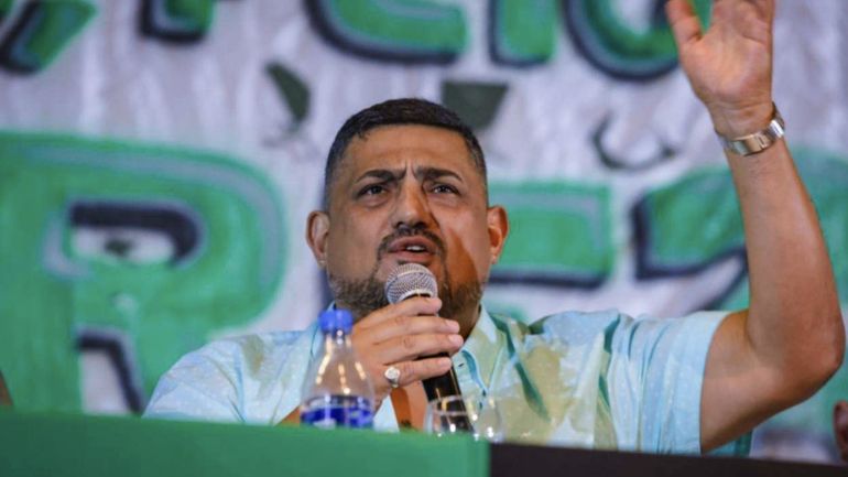 Vicente Adrián Pérez conduce la seccional Quilmes, Berazategui y Florencio Varela de la UOM. (Foto: gentileza Data Gremial)