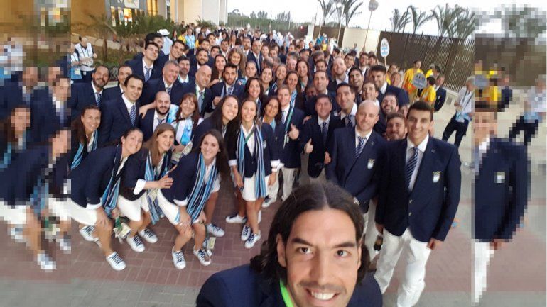 Los argentinos ya disfrutan de la gran fiesta de inauguración de los Juegos Olímpicos