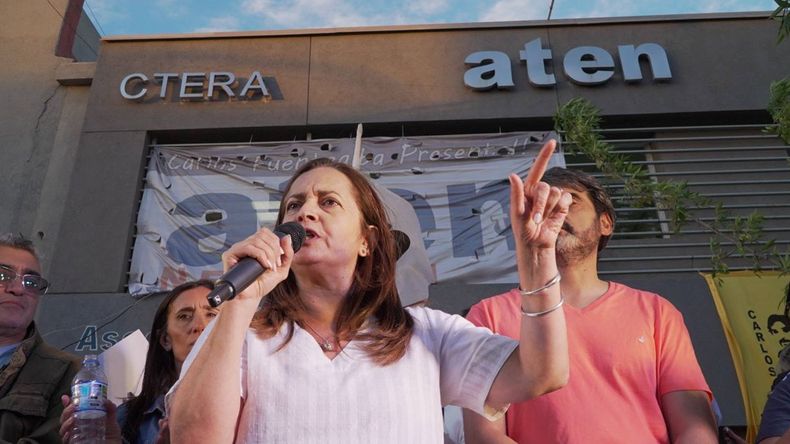 Fany Mansilla se refirió a la irrupción en el edificio de ATEN Provincial.