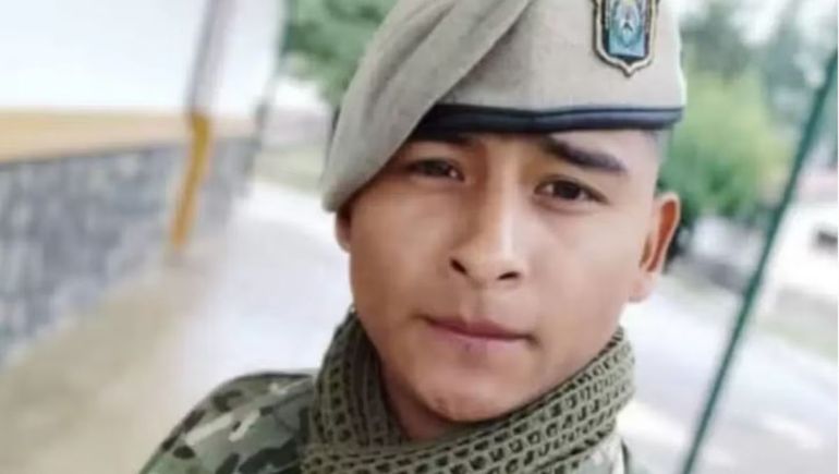 El soldado Alejandro Tolaba