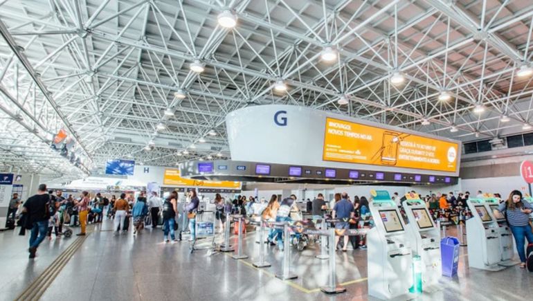 Aeropuerto de Río de Janeiro, Brasil. 