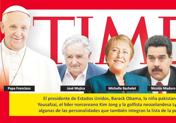 El papa Francisco es uno de los 100 líderes mundiales más influyentes