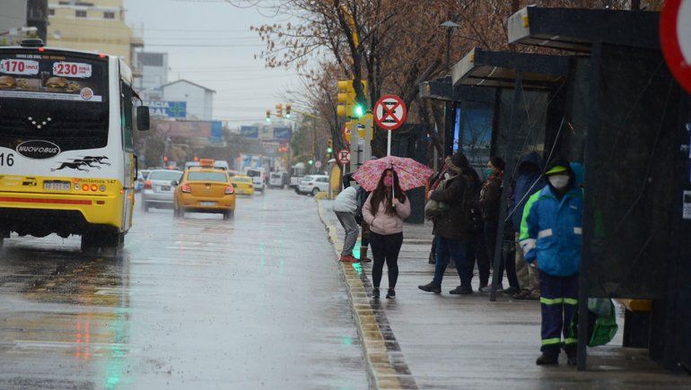 Hasta media tarde habían caído 28milímetros de agua en Neuquén