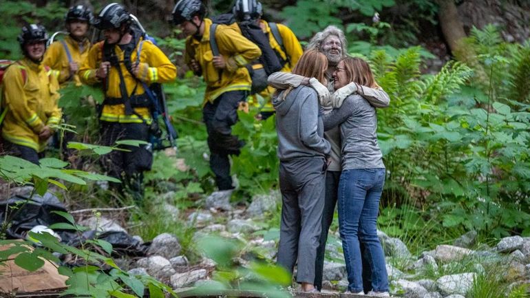 El senderista se perdió al no poder reconocer una serie de puntos de referencia que había marcados en el bosque. Foto: SLV Steve. El senderista se perdió al no poder reconocer una serie de puntos de referencia que había marcados en el bosque. Foto: SLV Steve.
