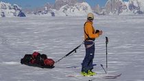 Marcos Luvini y Fernando Fernández cruzaron el Campo de Hielo Sur, desde Santa Cruz a Chile. Marcos Luvini y Fernando Fernández cruzaron el Campo de Hielo Sur, desde Santa Cruz a Chile.