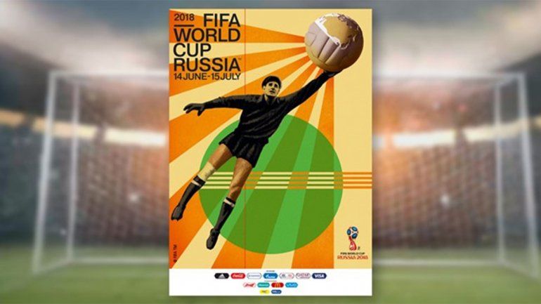 El mejor arquero de la historia, protagonista del póster de Rusia 2018