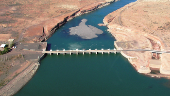 La solución definitiva sería la realización de las obras para el manejo de la cuenca del Río Neuquén. Foto: @argentina