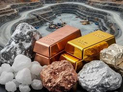 Litio, cobre, oro y plata, los minerales claves de Argentina. Foto: Gemini