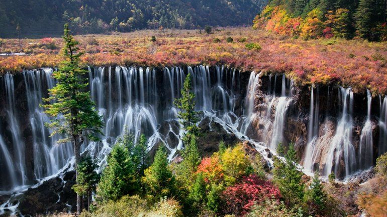 Jiuzhaigou, el paraíso chino desolado por un terremoto