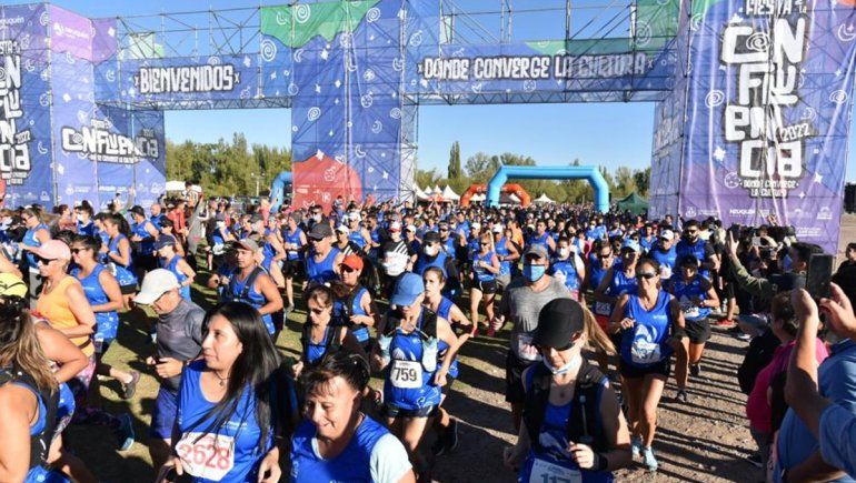 Más de 4 mil participantes convocó la Corrida de la Confluencia