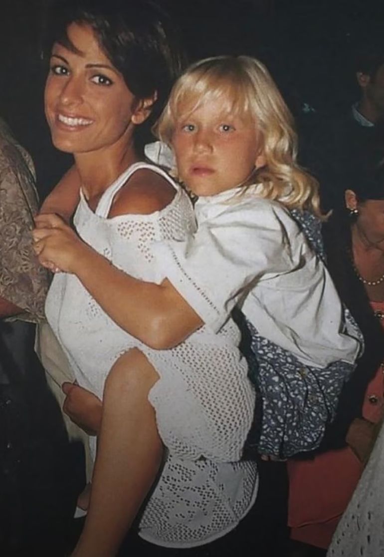 Daniela Cardone y su hija Daniela Cardone y su hija