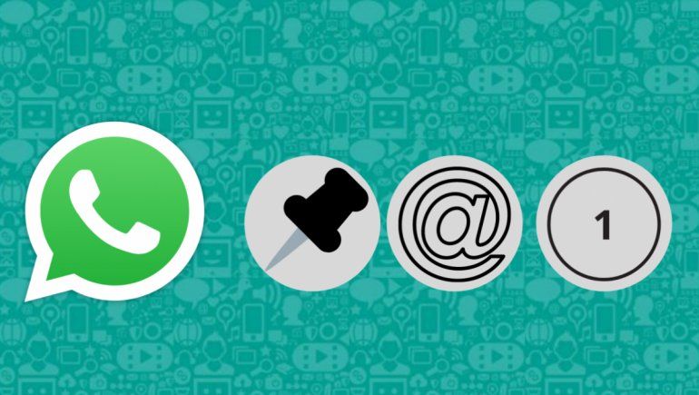 WhatsApp te avisará cuando te mencionen en grupos con las insignias
