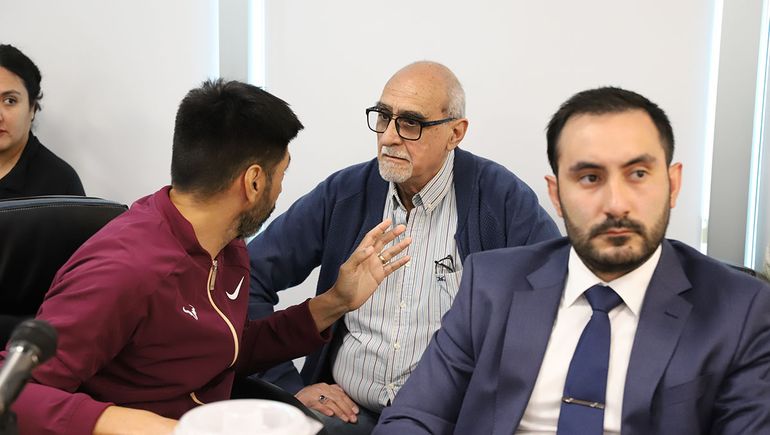 El abogado Alfredo Cury se representa a sí mismo y es el defensor de Ricardo Soiza. El abogado Alfredo Cury se representa a sí mismo y es el defensor de Ricardo Soiza.