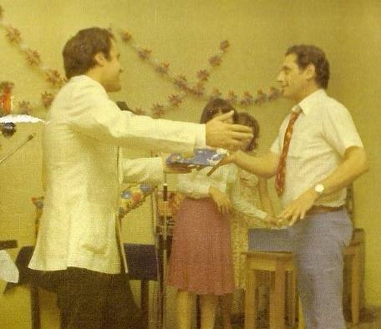Rubén Ángel Guillermel y Lucho Díaz.