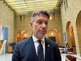 FOTO DE ARCHIVO: El ministro de Energía de Noruega, Terje Aasland, posa para una foto en Oslo, Noruega, el 13 de febrero de 2023. REUTERS/Victoria Klesty