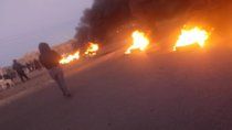 caos en autovia norte: sigue el corte de vecinos en uno de los accesos