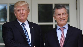 trump llamo a macri y le brindo un fuerte respaldo