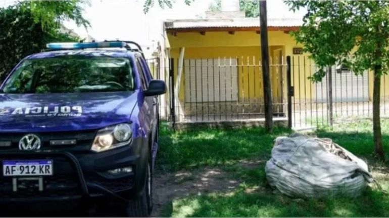 Vivienda donde ocurrió el triple crimen de Santa Fe. Foto: Google. Vivienda donde ocurrió el triple crimen de Santa Fe. Foto: Google.