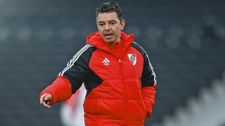 Marcelo Gallardo en su vuelta a River Marcelo Gallardo en su vuelta a River