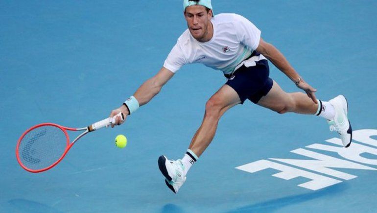 Diego Schwartzman, gana su primero duelo en el Abierto de Australia 2021.
