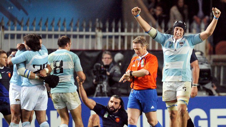 Un recuerdo memorable para el rugby argentino. Los Pumas derrotaron a Francia en su casa y fueron terceros.