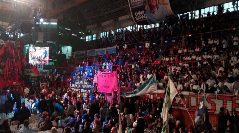 El Ruca Che se vio colmado por simpatizantes del MPN.&nbsp;