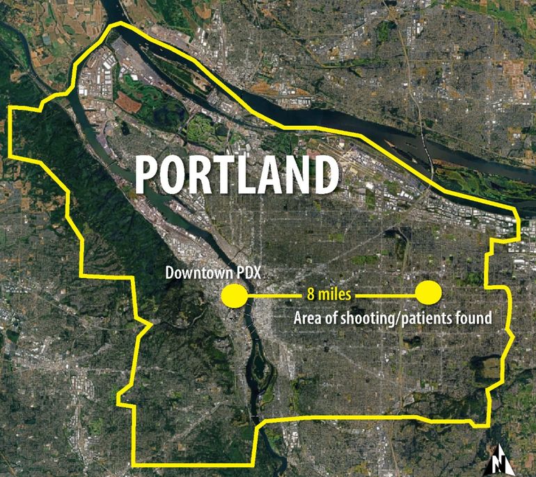 Entre el sitio del tiroteo y el lugar donde encontraron a los venezolanos había unos tres kilómetros de distancia. Entre el sitio del tiroteo y el lugar donde encontraron a los venezolanos había unos tres kilómetros de distancia.