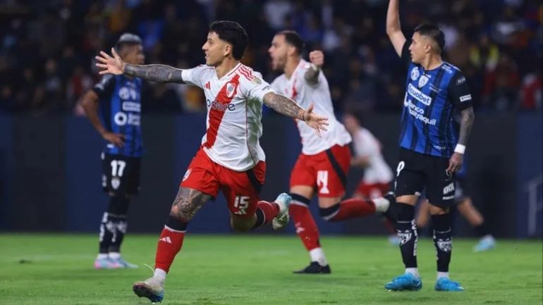Sebastián Driussi marcó el empate del partido de River Sebastián Driussi marcó el empate del partido de River