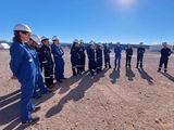 Estudiantes de Houston visitaron la UFLO y recorrieron un yacimiento de Vaca Muerta