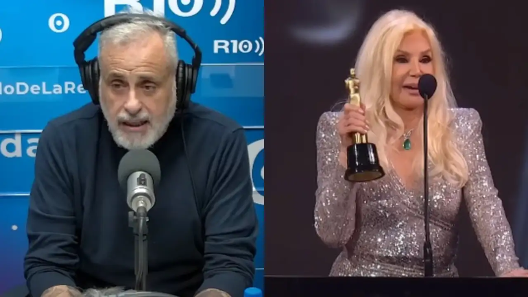 Jorge Rial tildó de vaga a Susana Giménez y cuestionó sus premios Martín Fierro