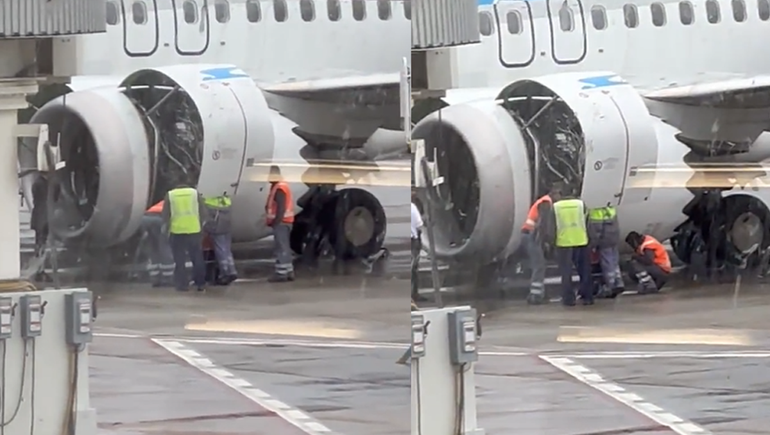 La demora de un vuelo de Aerolíneas despertó incógnitas en el aeropuerto