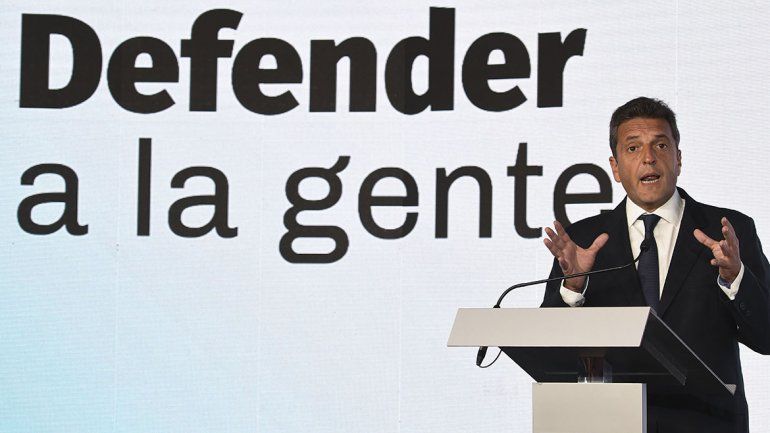 Massa pidió parar la pelota y que Macri llame a una mesa de diálogo