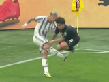 ¡Enloqueció! El patadón de Paredes que calentó el Juve-Milan