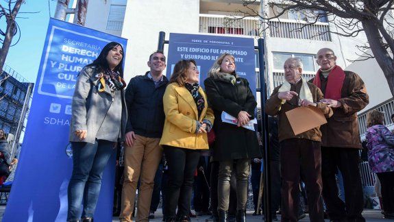 La memoria llegó a la torre usurpada por la dictadura