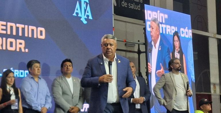 Chiqui Tapia habló en el Consejo Federal.