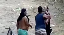 un dia de furia: choco, ataco al chofer y le fracturo la mandibula a un policia un dia de furia: choco, ataco al chofer y le fracturo la mandibula a un policia