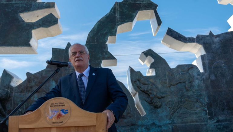 Taiana celebró el cambio de postura sobre las Islas Malvinas.